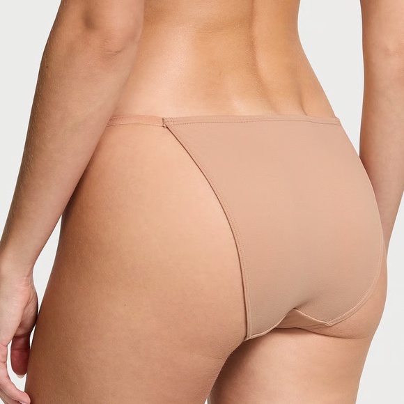 Victoria's Secret Love Cloud Smooth Adjustable String Bikini Panty Praline M NEW - Picture 3 of 7